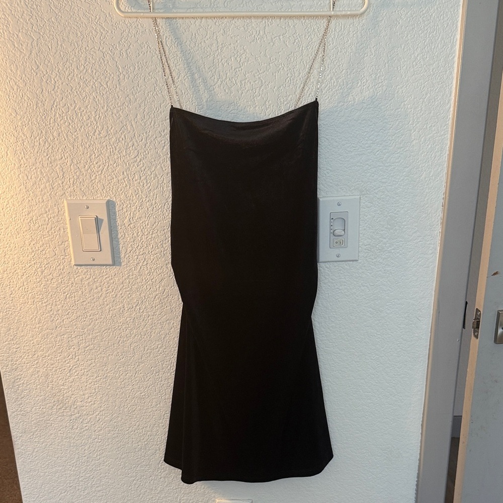 H&M Strapless Black Dress